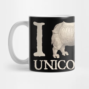 I (Rhino) UNICORNS Mug